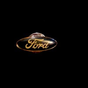 Vintage Ford enamel hat pin